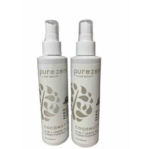 Purezero Clean Beauty 9 In 1 Leave - In Conditioner 6 Oz Each - 2 Pack